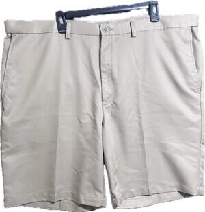 Hagger Shorts Mens 44 Chinos Tan Casual Short Pants Bermuda
